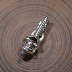 【新品】Single Skull Top and red- Eye cut/ Stop Light ストップライト シングルスカルトップ