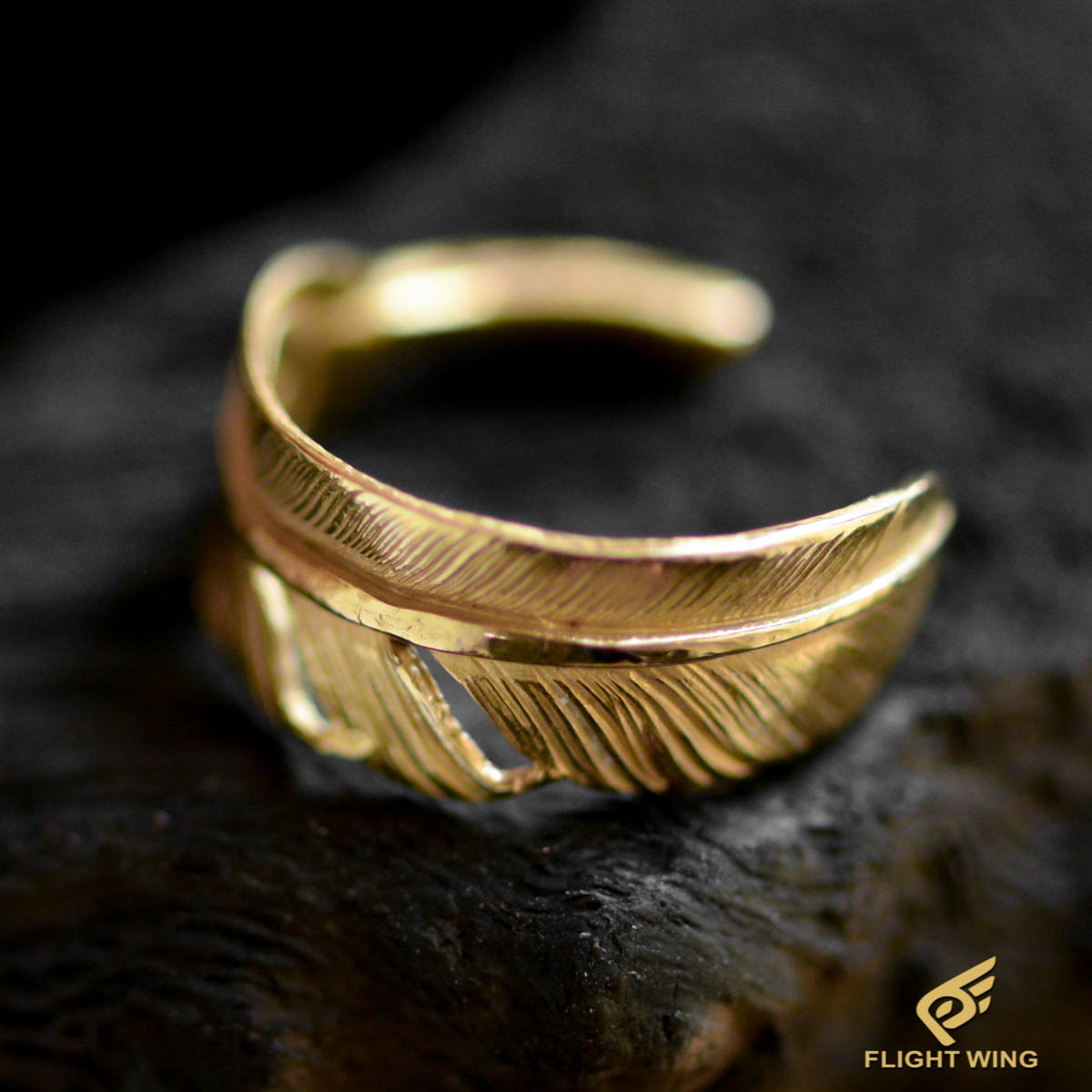 中古 全金フェザーピンキーリング Goro S ゴローズ