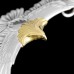 【NEW】K18 Head Eagle Necklace Pendant Top Small / LA KEY