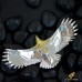 【新品】K18 Head Eagle Large Size With K18 Rope Opal / La Key ラキー 頭金 金縄オパール付き大イーグル