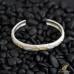 【新品】Point Kindami SV Arabesque Bangle / La Key ラキー 金彩唐草ブレス