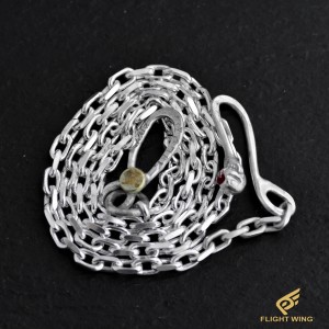 【NEW】50cmSkull Hook  Chain and K18  Metal / Stop Light