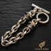 【中古】2 Skull Link Bracelet and K18 Eye / Stop Light ストップライト スカルリンクブレス