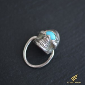 【新品】Skull Ring and TQ Eye(10号) / Stop Light ストップライト スカルリング