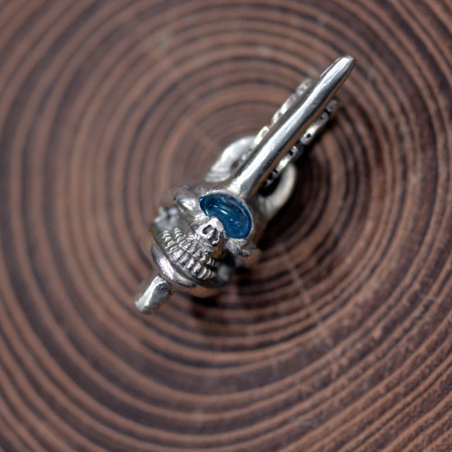 【新品】Single Skull Top and TQ Eye , SV Horn / Stop Light ストップライト シングルスカルトップ