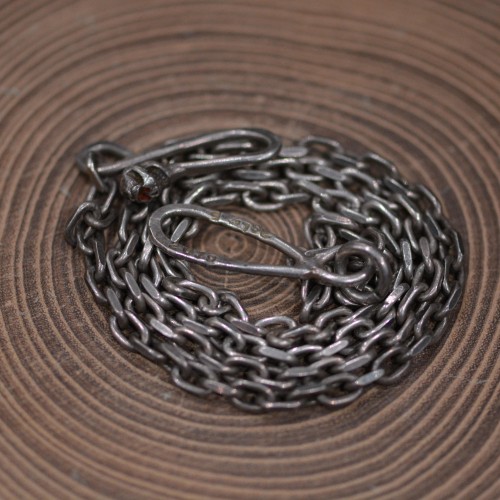 【中古】※一点のみ特別価格 Skull Hook 60㎝ Chain and Red-painted  Eye / Stop Light ストップライト スカルフックチェーン