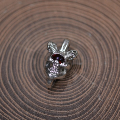 【新品】Single Skull  Top and Red Eye / Stop Light ストップライト シングルスカルトップ