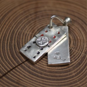 【新品】ダブルシックス シルバーペンダント／ストップライト