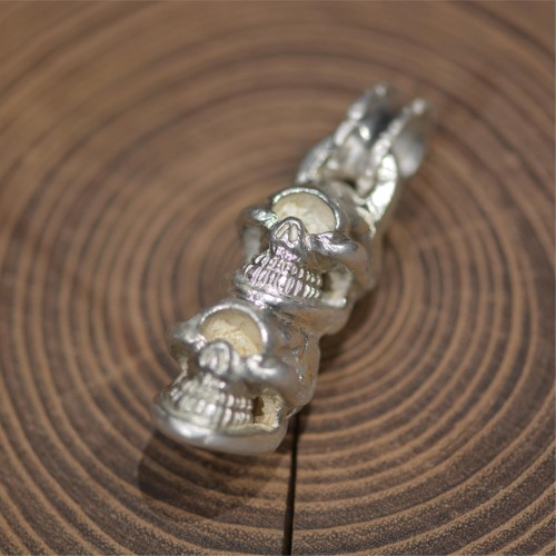 【新品】ダブルスカルのペンダント  / Stop Light ストップライト